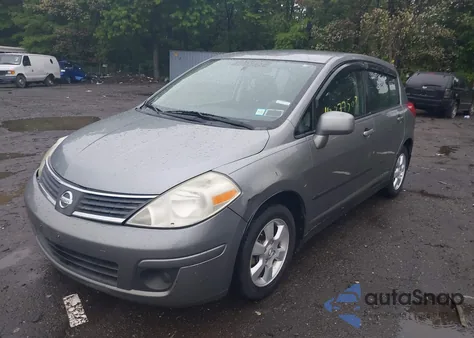 2009 Nissan Versa 1.8Sl из США, поврежденный, VIN 3N1BC13E29L366879